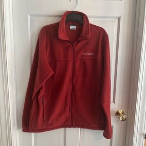 Columbia Men’s Fleece Full Zip Jacket Size Medium